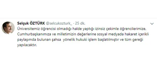 Üniversite kampüsünde başörtülü öğrencilere skandal hakaret: Nesli tükenen Rabialar göç ediyor-5