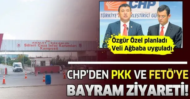 CHP’den PKK ve FETÖ’ye bayram ziyareti