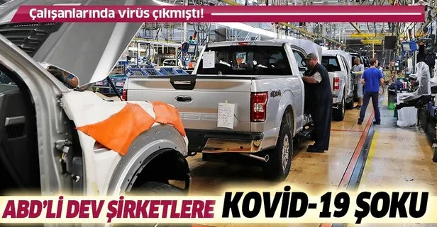 Koronavirüs Ford ve General Motors’u da vurdu: Kovid-19 nedeniyle Amerika’daki üretimlerine ara verecekler