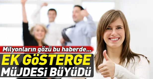 Ek gösterge müjdesi büyüdü