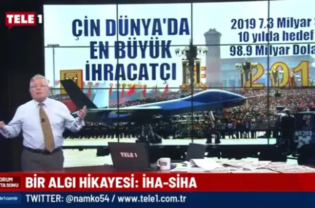 Fondaş TELE 1 yine SİHA'ları hedef aldı AK Partili Mehmet Ali Çelebi tepki gösterdi: Savaşın seyrine etki edince ses nerelerden geliyor!