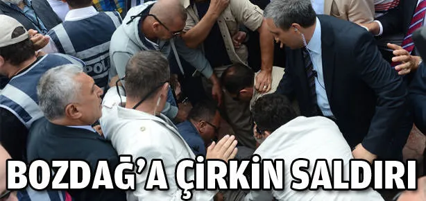 Bozdağ’a çirkin saldırı