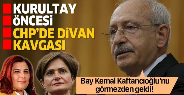 Kurultay öncesi CHP’de restleşme! İstanbul İl Başkanı Canan Kaftancıoğlu ’divan’ı kaptırdı