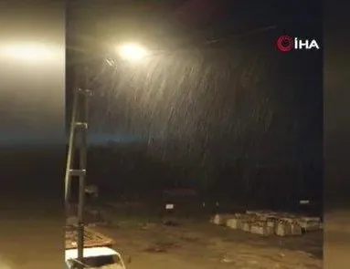 Ve İstanbul’a mevsimin ilk karı düştü