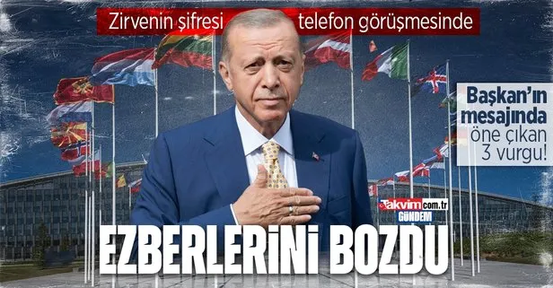Başkan Recep Tayyip Erdoğan’ın AB restinin şifreleri: 3 mesaj ön plana çıktı