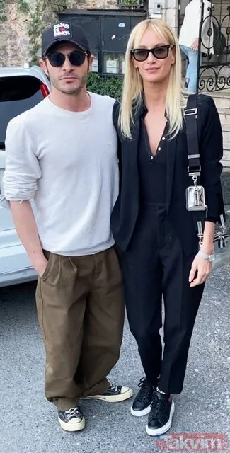 Transparan Serenay! Serenay Sarıkaya'yı gören ne tarafa bakacağını şaşırdı "Acele çıktı herhalde altını unutmuş" Burak Deniz hayran hayran izledi - 22