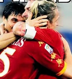 Derbinin galibi Roma