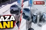 İki otomobil kafa kafaya çarpıştı: 3 yaralı