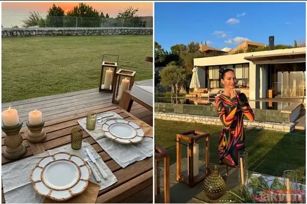 Şükran Ovalı 39 yaşını lüks villasının bahçesinden paylaştı! - 33
