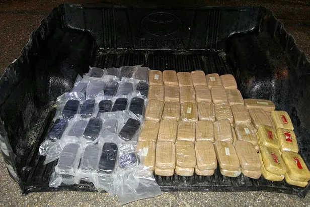 Kırşehir'de 64 kilo eroin bulundu!-1