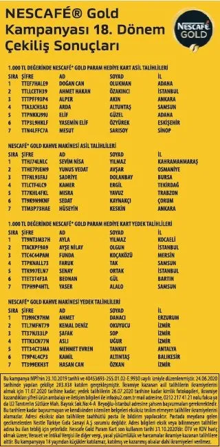 nescafe-gold-kampanyasi-18-donem-cekilis-sonuclari-aciklandi-iste-nescafe-gold-kampanyasi-cekilis-sonuclari-1593131565783.jpg Nescafe Gold kampanyası 18. dönem çekiliş sonuçları açıklandı! İşte Nescafe Gold kampanyası çekiliş sonuçları-7
