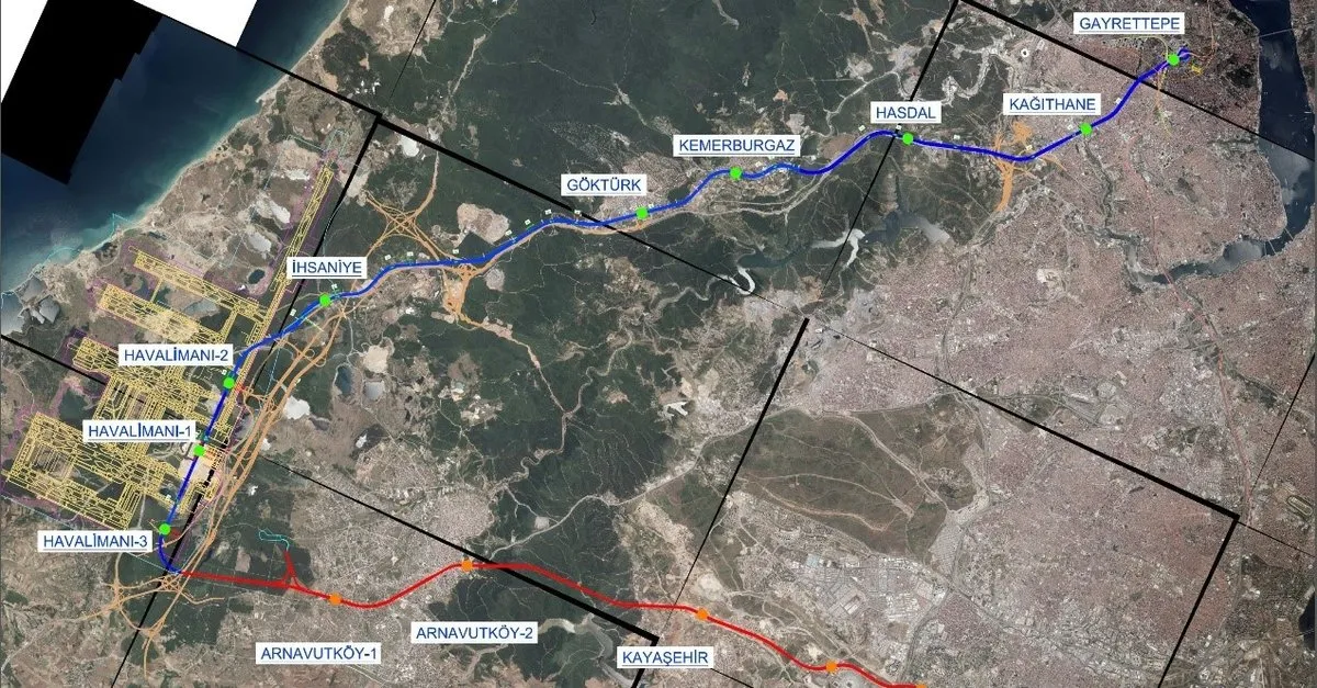 gayrettepe istanbul havalimani metro guzergahlari nelerdir hangi duraklardan geciyor iste m11 duraklari galeri takvim