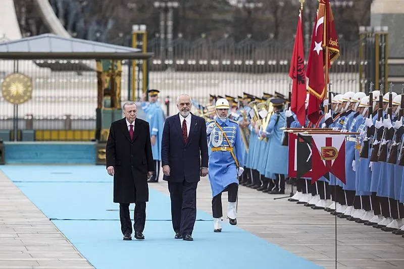 Başkan Erdoğan ve Arnavutluk Başbakanı Edi Rama'dan ortak basın toplantısında önemli açıklamalar-17