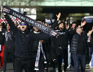 Beşiktaş taraftarı Kadıköy'e geldi