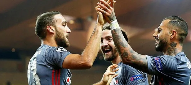 Beşiktaş’ın Monaco zaferi Fransız basınında!