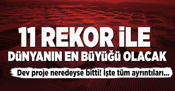 11 rekor ile dünyanın en büyüğü olacak