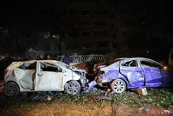 İran'dan İsrail'e misilleme! Füzeler yağdı binalar yıkıldı | İşte yıkımdan kareler - 42