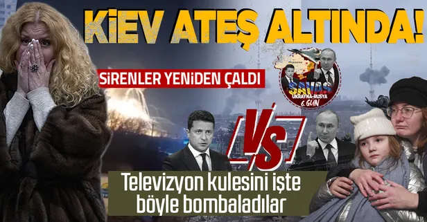 Rusya - Ukrayna savaşında patlama sesleri artmaya devam ediyor! Kiev'de sirenler yeniden çaldı