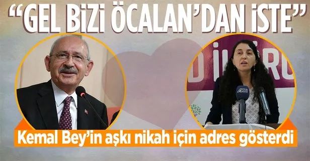 HDP’li Ebru Günay müttefiki CHP’ye terörist elebaşı Öcalan’ı adres gösterdi