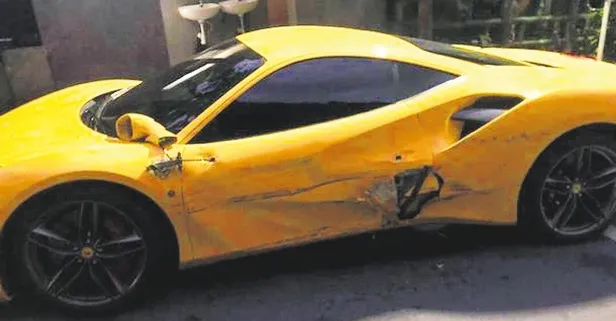 Şanssız adam 3 Ferrari’ye çarptı, yardım kampanyası başlatıldı