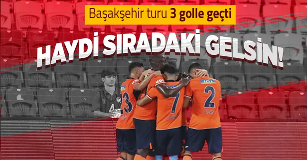 Başakşehir play-off turuna uçtu! Rakip Antwerp