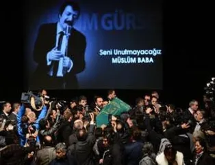 Müslüm Gürses'e son veda