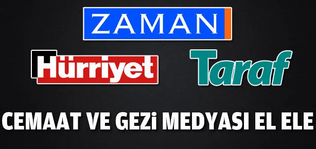 Cemaat ve Gezi medyası el ele
