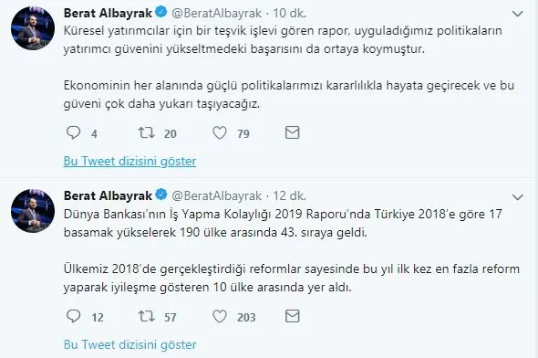 Son dakika! Bakan Albayrak duyurdu! Türkiye 17 basamak yükseldi-1