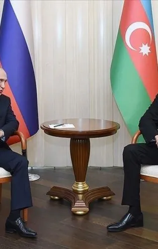 Putin ve Aliyev'den 'Ukrayna' görüşmesi!