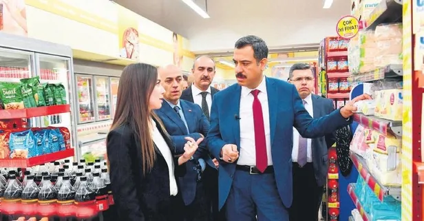 5 markete jet teftiş