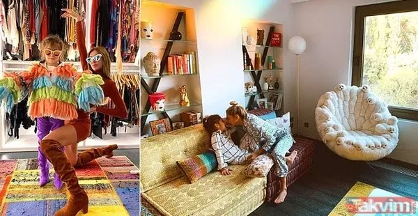 Demet Özdemir eşi Oğuzhan Koç ile zevkle döşedikleri evlerinden paylaştı! Ortalık sallandı! 50 milyon TL'lik eve 3 milyon TL harcamıştı - 9