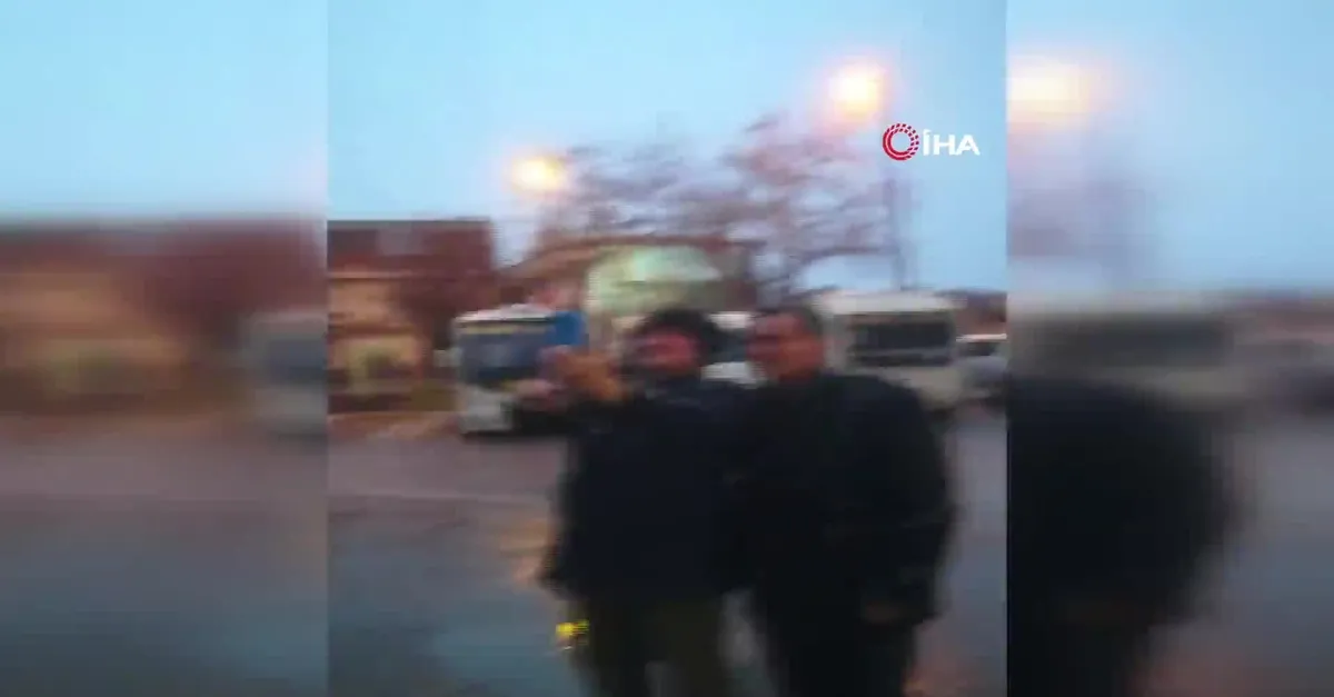 Silivri'nin yüksek kesimlerinde kar başladı