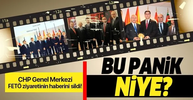 CHP Genel Merkezi FETÖ’nün ABD imamı Faruk Taban ve yöneticilerinin Kemal Kılıçdaroğlu’nu ziyaretine ilişkin haberi sildi!