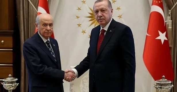 Başkan Erdoğan-Bahçeli arasındaki kritik görüşme sona erdi