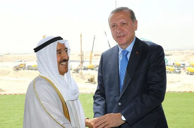 Başkan Erdoğan Kuveyt Emiri ile görüştü