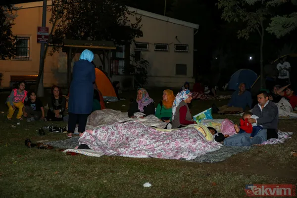 İstanbul'da 5.8'lik deprem sonrası milyonlar sokaklara akın etti! İşte İstanbul'dan kareler... - 40