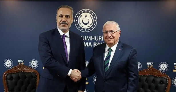Suriye Türkiye'den askeri destek istemişti... Dışişleri Bakanı Hakan Fidan Milli Savunma Bakanı Yaşar Güler ile baş başa görüştü