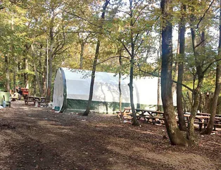 Belgrad Ormanı'nda kumar çadırı basıldı