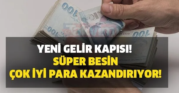 Yeni gelir kapısı! Süper besin çok iyi para kazandırıyor!