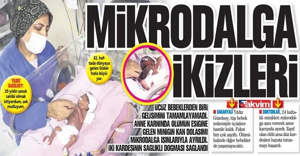 Sakarya'da yaşanan olayda adeta mucize gerçekleşti! Mikrodalga ışınları ile yavruları kurtardılar