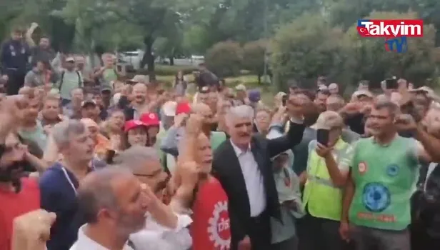 İBB'den yeni işçi kıyımı! İşten çıkartılan Ağaç AŞ işçileri belediye önünde eylem yaptı