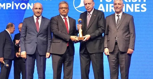 THY'ye 2023 yılının ihracat şampiyonu ödülü