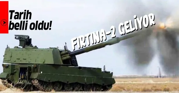 Milli Savunma Bakanı Hulusi Akar açıkladı! FIRTINA-2’de ilk teslimat tarihi belli oldu