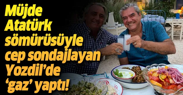 Doğal gaz müjdesi Atatürk sömürüsüyle 2500 TL'ye kitap satan cep sondajcısı Yılmaz Özdil'de gaz yaptı