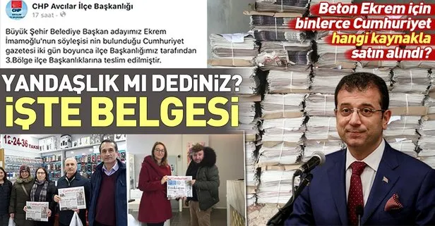 Beton Ekrem on binlerce gazeteyi kimin parasıyla aldı?
