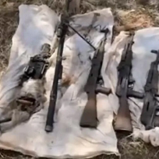 Irak’ın kuzeyinde PKK’ya ait silahlar ele geçirildi