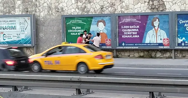 İstanbul'da tuvalet sırasında kavga! Yumrukların havada uçuştuğu kavgadan kaçan genci yakaladılar