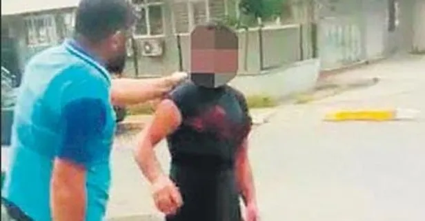 İstanbul Pendik’te eşini taciz eden adamı kadın kıyafeti giydirip döve döve karakola teslim etti