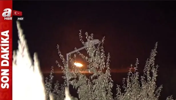 Barış Pınarı Harekatı'nda terör hedefleri böyle vuruldu! İşte o anlar...