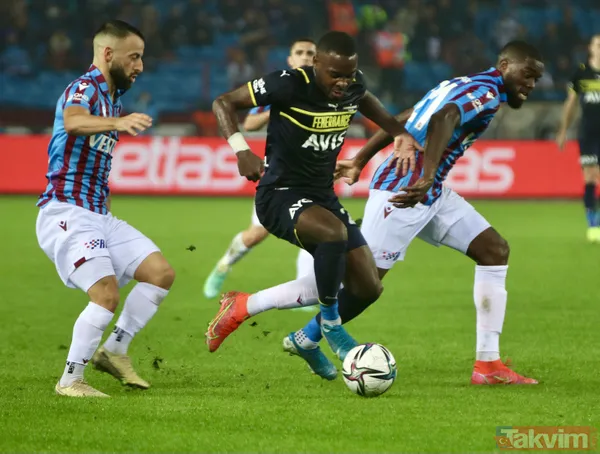 Trabzonspor - Fenerbahçe maçı nefes kesti! İşte heyecan dolu maçtan ekrana yansımayan kareler... - 20